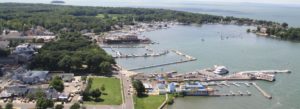 Picture of ariel view of Put-in-Bay