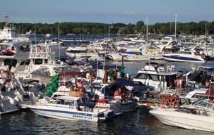 Picture of the Put-in-Bay Boat Docks and Marina