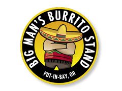 Picture of one of the restaurants at Put-in-Bay Big Man's Burrito stand