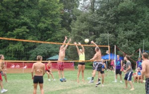 Picture of the Put-in-Bay Volleyball Tournament