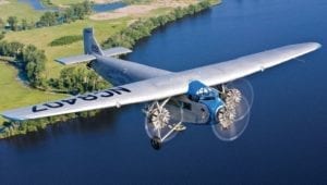 THings to do in August included a picture of the Ford Tri Motor