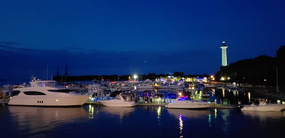 Put-in-Bay Labor Day Weekend Picture of boats